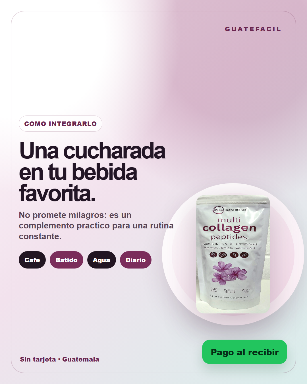 Colágeno Péptidos Natural Labs