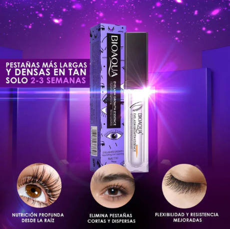 Serum Bioaqua para Pestañas y Cejas