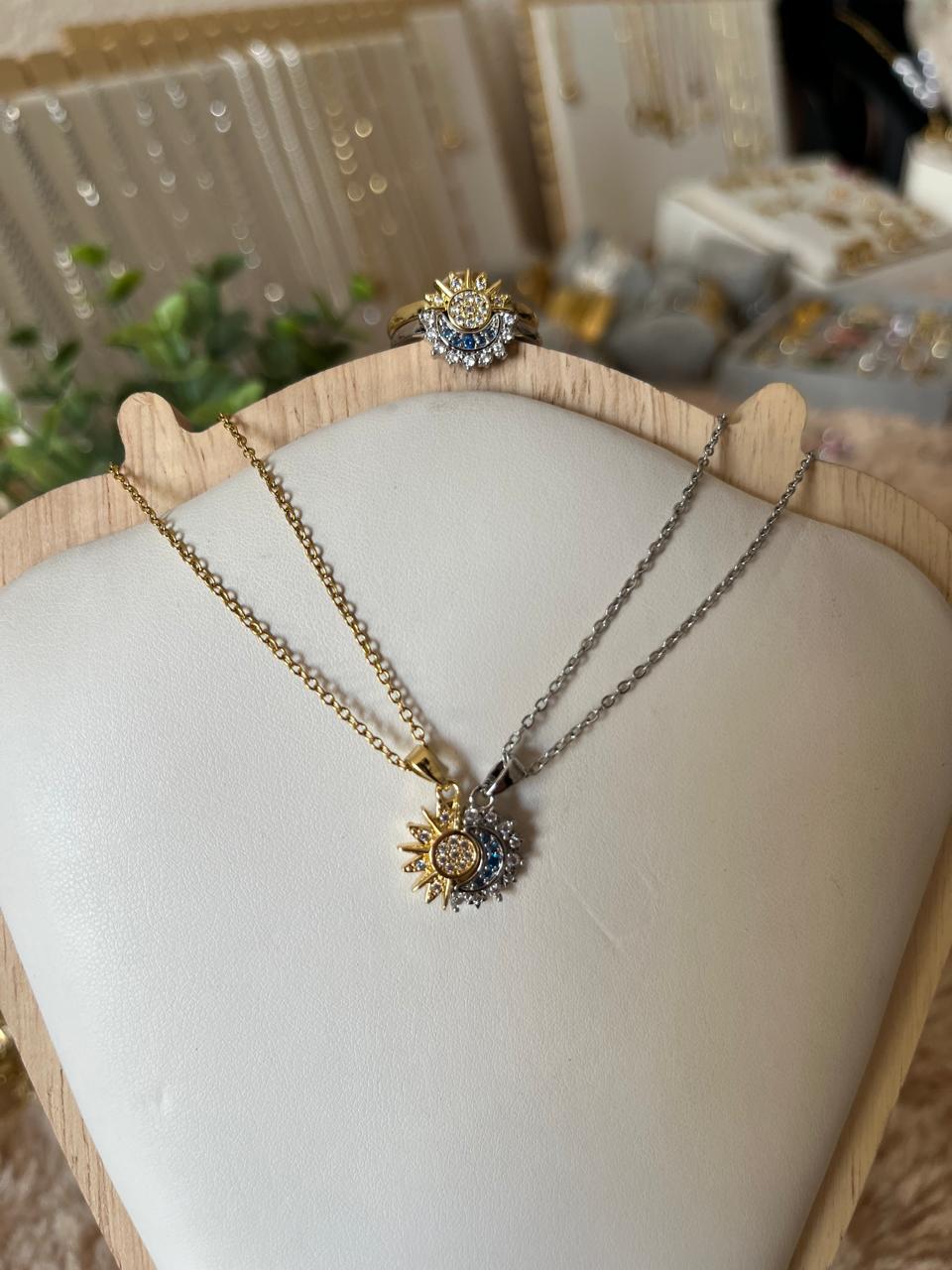Conjunto Sol y Luna para Compartir