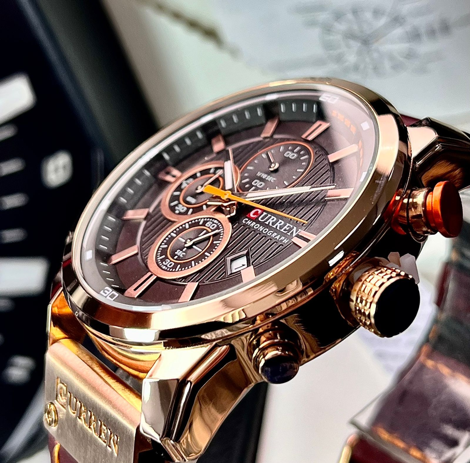 Reloj Curren 8291 Pulso Cuero