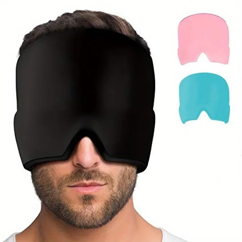 MigraRelief - Gorro de Gel Frio/Caliente para Migrana y Estres