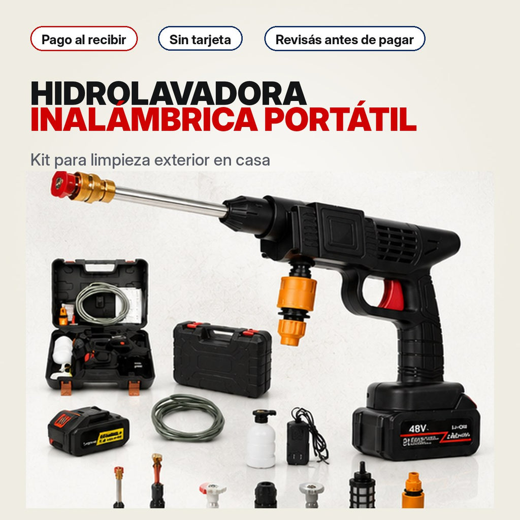 Hidrolavadora Inalámbrica Portátil
