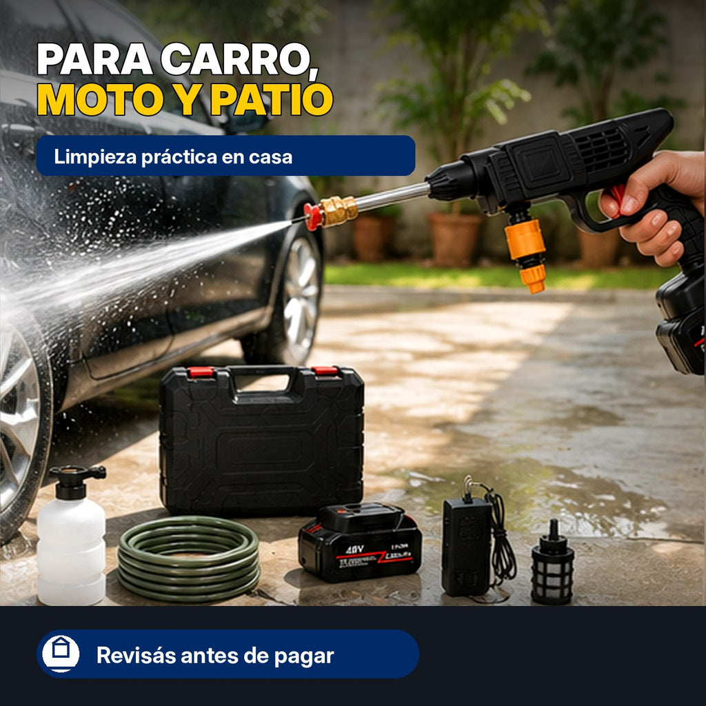 Hidrolavadora Inalámbrica Portátil