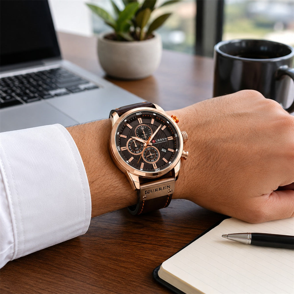 Reloj Curren 8291 Pulso Cuero